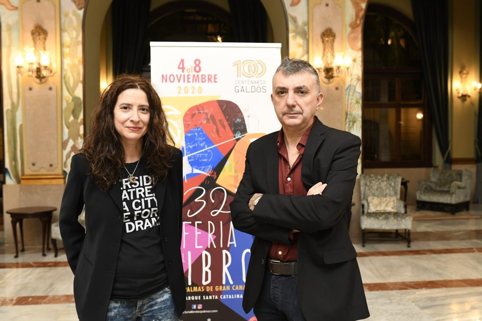 32 Feria del Libro LPGC - Ana Merino y Manuel Vilas
